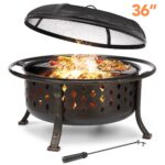 Price drop! 36 Inch Fire Pit with cooking grill grate $115.99 (was $199.99) Thumbnail