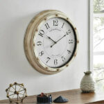 Ivory Rochester Rivet Wall Clock Now $47.53 (was $94.97) Thumbnail