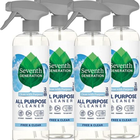Seventh Generation All Purpose Cleaner Free & Clear, 23 oz (4 Pack) NOW $13 (WAS $18) Thumbnail