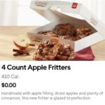 FREE 4 Count of Apple Fritters at KRISPY KREME! Thumbnail