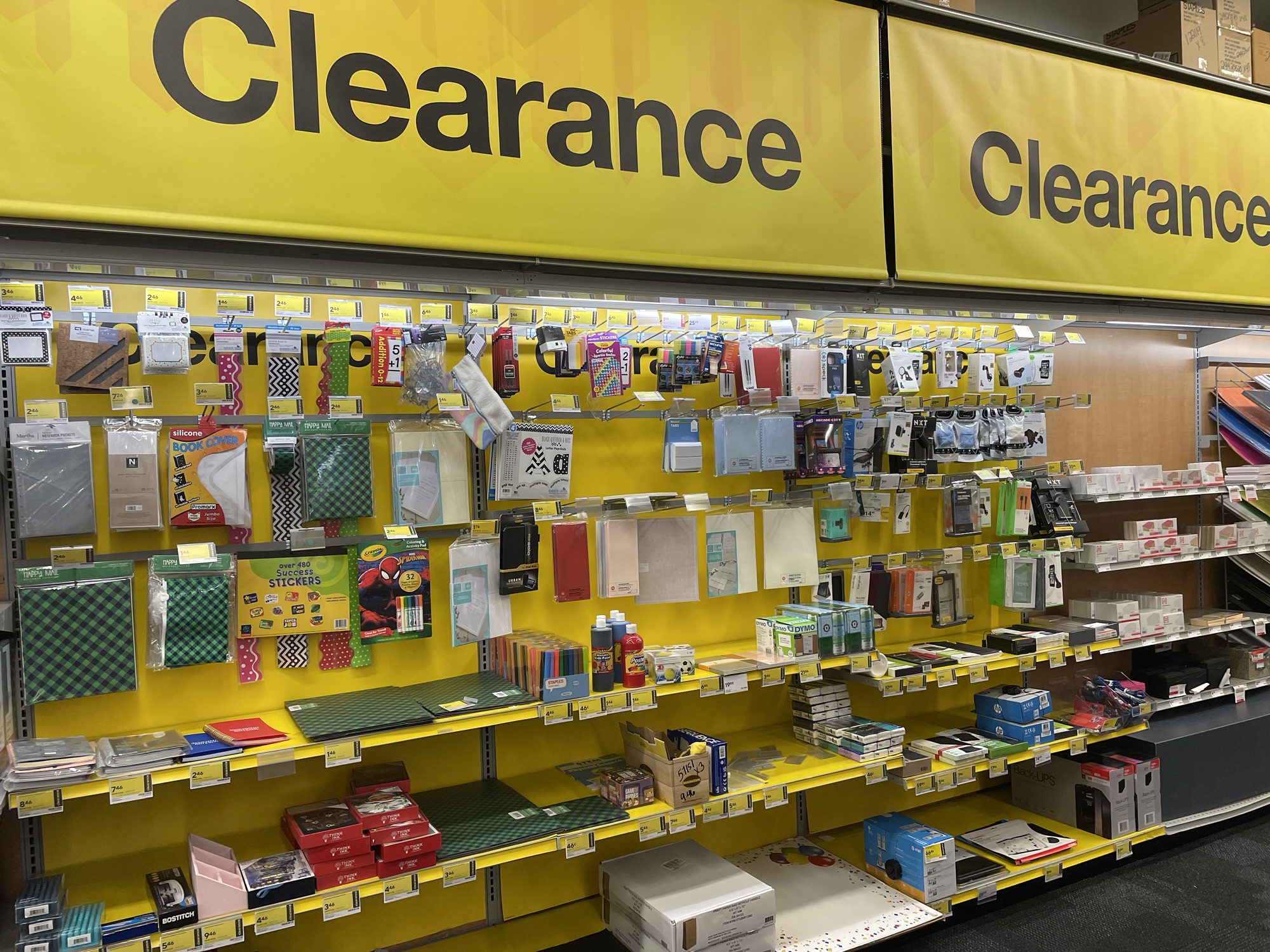 Why Your Local Staples Clearance Section Deserves Your Attention