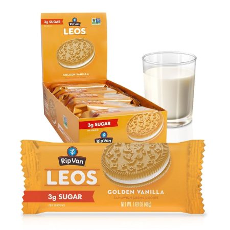 Rip Van LEOs Golden Vanilla Sandwich Cookies  10 Pack ONLY $12 (WAS $20) Thumbnail