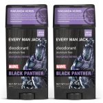 PRICE DROP! Every Man Jack Deodorant – Marvel Black Panther | 3-ounce Twin Pack ONLY $9.44 (was $14.99) Thumbnail