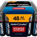 Rayovac AA Batteries, Double A Battery Alkaline, 48 Count NOW $13 (WAS $18) Thumbnail