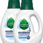 Seventh Generation Concentrated Laundry Detergent Liquid Free & Clear Fragrance Free 40 Fl Oz (Pack of 2) ONLY $19.99 (WAS $27) Thumbnail