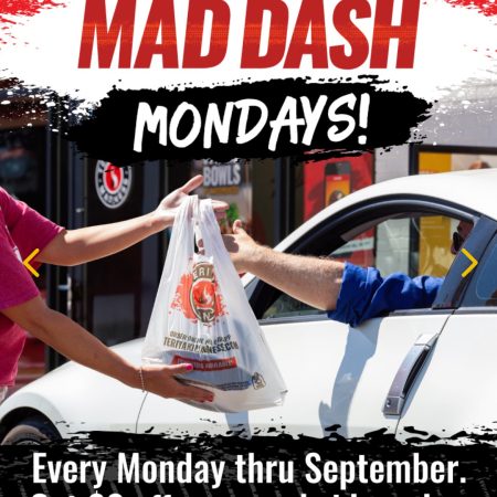 3 Hot Deals This Month at Teriyaki Madness! Free Delivery, $2 off anything, & $5 off $25! Thumbnail