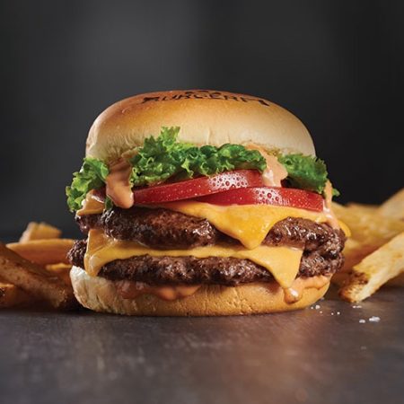 Grab a premium double cheeseburger for just $4 at BurgerFi! 9/18 only Thumbnail