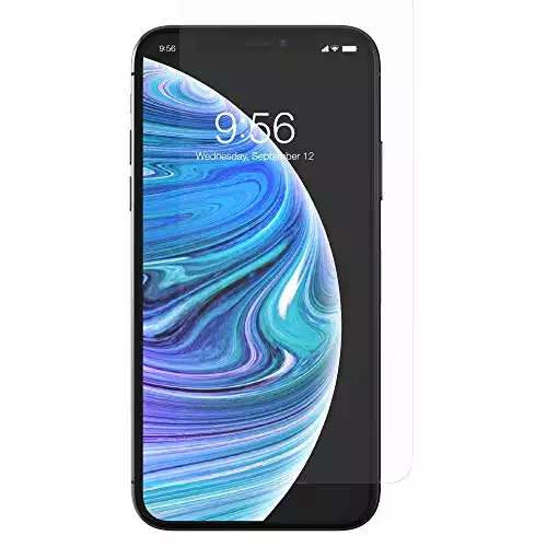 ZAGG InvisibleShield Glass+ Screen Protector High-definition Tempered Glass for the Apple iPhone XS/ X Impact & Scratch Protection