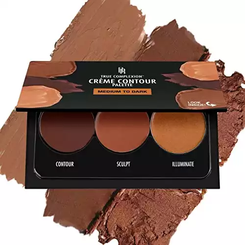 Black Radiance True Complexion Creme Contour Palette, Medium to Dark, 7.5 Gram