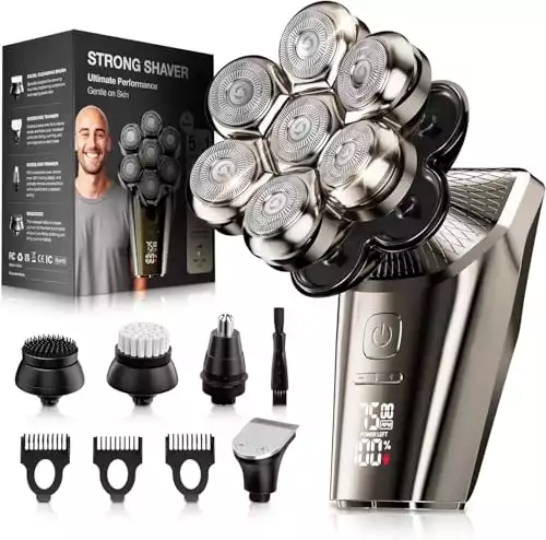 Head Shavers for Bald Men, 9 in 1 Head Shaving Kit