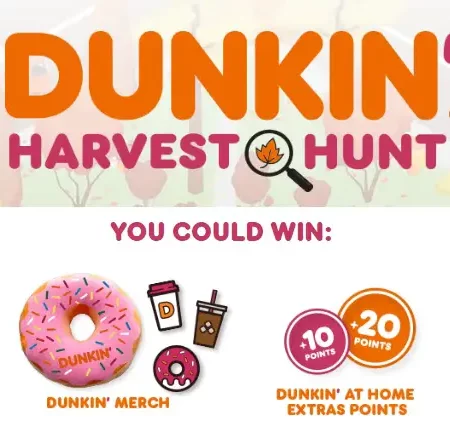 Play the Dunkin’ Harvest Game and Win Big! Gift Cards, Merch & More! Thumbnail