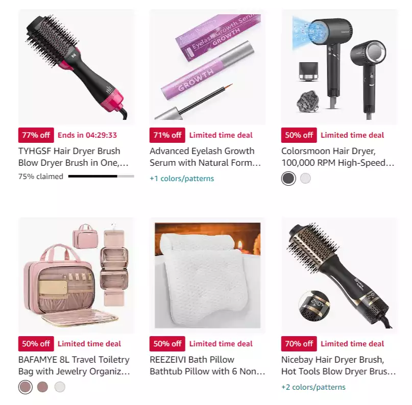 Amazon Beauty Deals of The Day