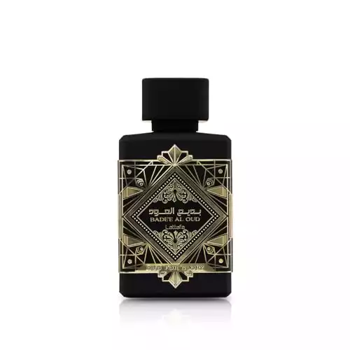 Lattafa Perfumes Bade'e Al Oud, Oud for Glory for Unisex Eau de Parfum Spray, 3.4 Ounce