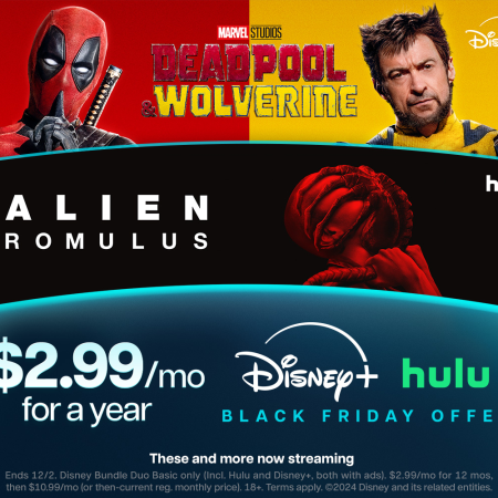 Black Friday Deal! Get Disney+ and Hulu (with ads) for just $2.99/month for a year! Thumbnail