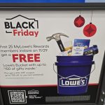 FREE holiday bucket valued up to $150! Lowe’s Black Friday Deal! No purchase required Thumbnail