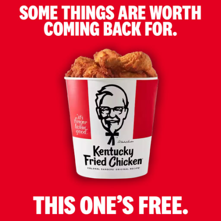 How to Score a FREE KFC Chicken Bucket this week! Thumbnail