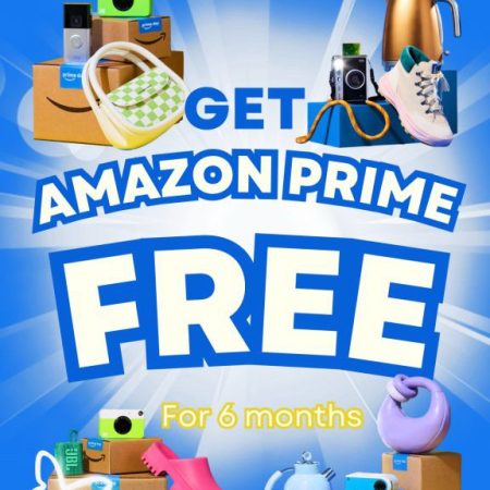 Get Amazon Prime FREE For 6 Months! Thumbnail